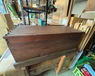 Wood Trunk / Toy Chest 
