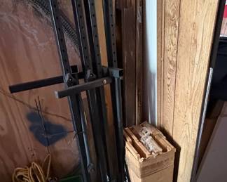 2 top of vehicle Bike racks. 