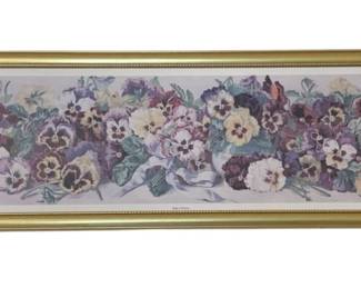 988 - Framed Print - 11 x 32