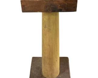 868 - Wood Stand - 25.5 x 9 x 9