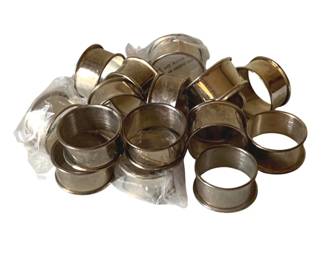 301 - Lot of Silver Plated Napkin Rings