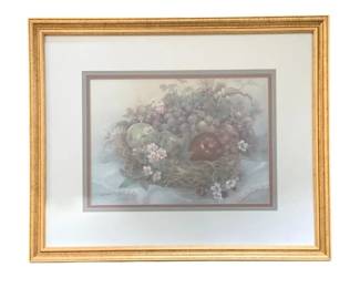 550 - Framed Print - Signed Lena Liu #1078/2500 (Description): 16 x 19.5