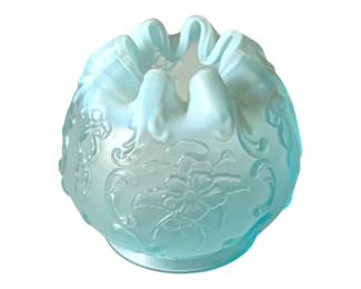 499 - Fenton Opalescent Glass Vase - 5" Tall