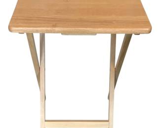 3087 - Folding Wood TV Tray  - 15 x 19 x 26