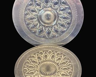 793 - 2 Imperial Cape Cod Platters - 16.5", 14.5"