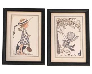 2049 - 2 Framed Prints - 6 x 8