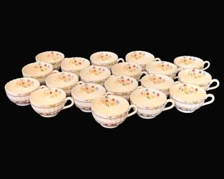 736 - 19 Copeland Spode Cups - 2.5" Tall