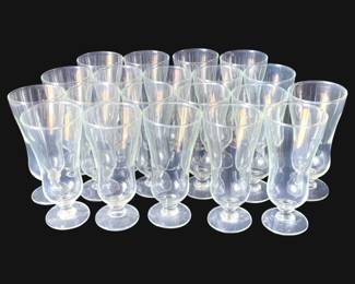 364 - 20 Parfait Glasses - 6" Tall