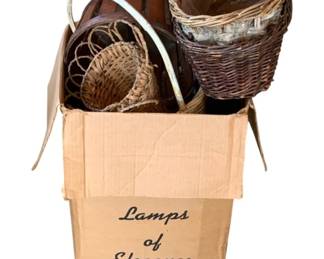 979 - Box of Assorted Baskets