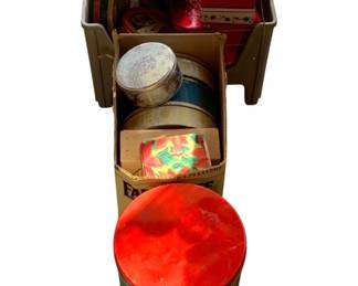 977 - Lot of Assorted Metal Tins/Containers