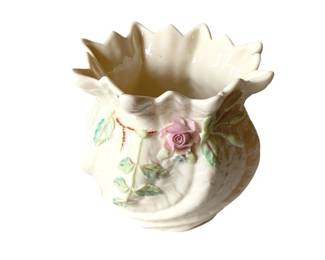 313 - Belleek Vase - 5" Tall