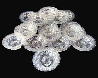 412 - 17 Imperial Cape Cod Bowls 6" Round