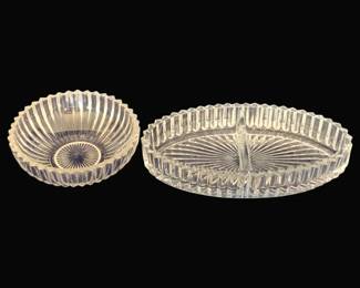 742 - 2 Heisey Ridgeleigh Dishes