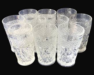 416 - 10 Imperial Cape Cod Tumblers (Description): 5 1/4" Tall