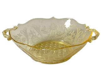 489 - Lancaster Landrum Topaz Bowl - 11 x 9