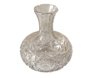 319 - Glass Water Bottle - 7" Tall