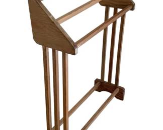 2008 - Wood Quilt Rack - 29 x 15 x 30