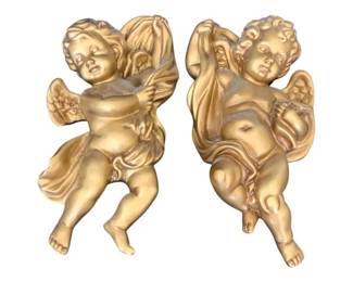 752 - 2 Angel Wall Decor - 10 x 5