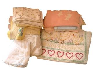 60 - Lot of Assorted Baby Linens