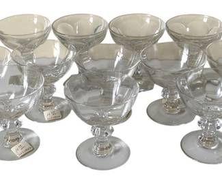 187 - 12 Vintage Sherbets