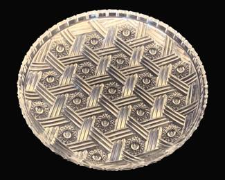 788x - Crystal Platter - 11.5" Round