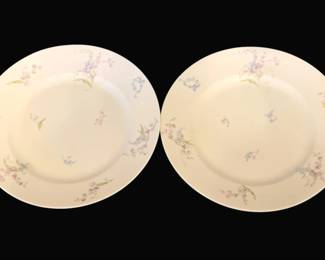 775 - 2 Haviland Limoges Plates - 9" Round