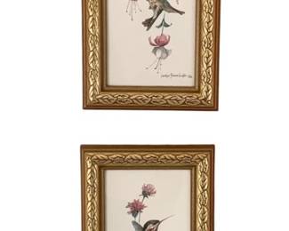 2002 - 2 Framed Prints - 6 x 10