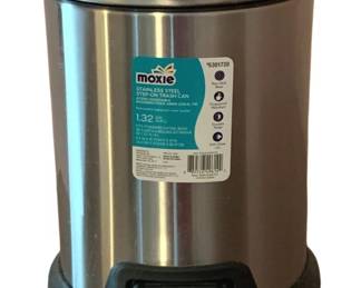 45 - Metal Trashcan - 11 x 8