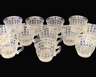 783 - 12 Heisey Victorian Punch Cups - 2.5" Tall