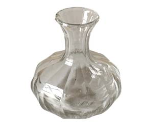 320 - Glass Water Bottle - 7" Tall