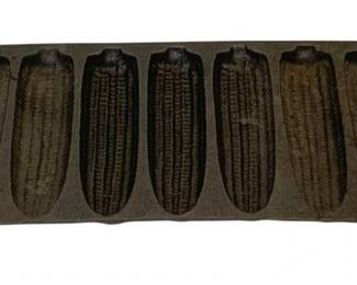 862 - Cast Iron Cornbread Pan - 12.5 x 6