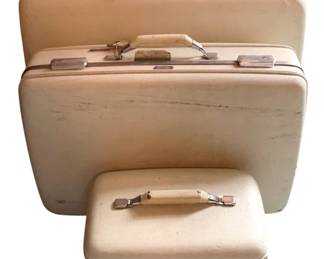 83 - Vintage 3 pc Set American Tourister Luggage