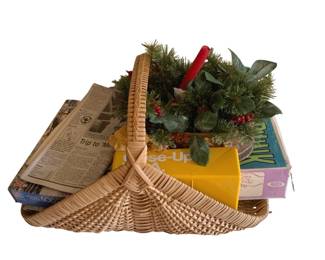 125 - Lot of Assorted Items - Basket & More