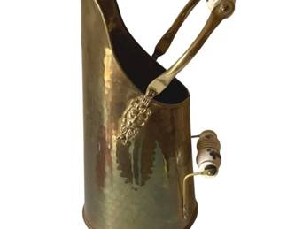 279 - Brass Handled Bucket - 20 x 9