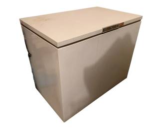 3104 - Holiday Deep Freezer - 28 x 44 x 37 (Description): Used as is electric/electronic/mechanical  item. No guarantee all components, untested