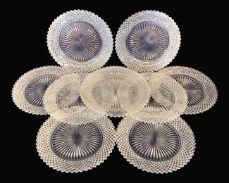 741 - 10 Miss America 8.5" Plates