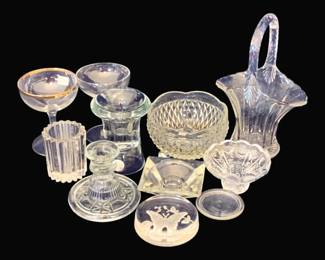 737 - Lot of Assorted Glass Items