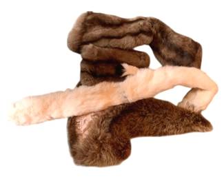 76 - Lot of Vintage Fur Wraps