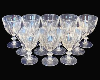 707 - 12 Colonial Goblets - 5.5 x 6