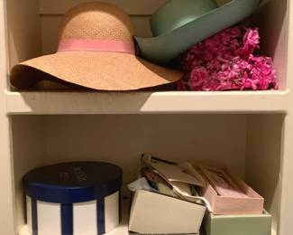 70 - 2 Shelves of Assorted Items - Hats & More