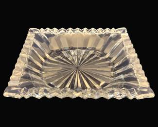 817 - Heisey Glass Platter - 12 x 12