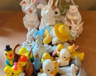 3089 - Lot of Assorted Easter Decorations