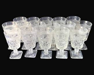 417 - 16 Imperial Cape Cod Goblets (Description): 6 1/4" Tall