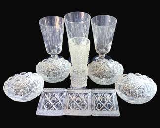 396 - Lot of Assorted Glass Items