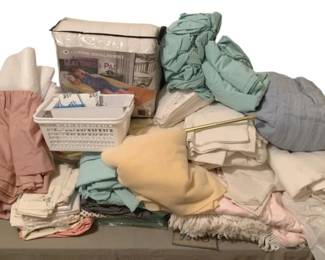 3106 - Lot of Assorted Linens & More