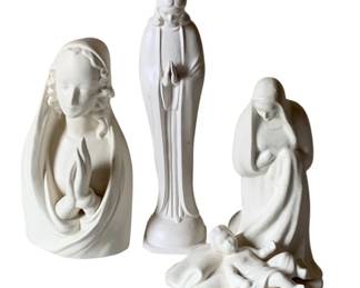 268 - 3 Religious Statues