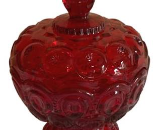 103 - L.E. Smith Moon & Star Candy Dish - 8 x 6