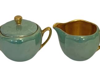 936 - RS Germany Creamer & Sugar Set - 3.5" Tall
