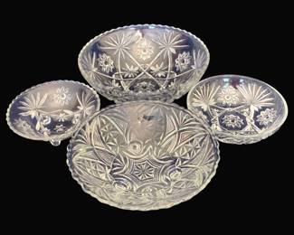 780 - 4 Glass Bowls