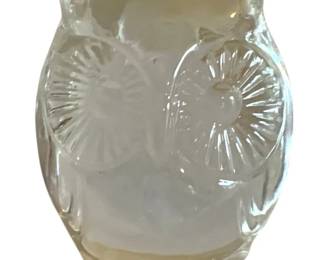 145 - Fenton Glass Owl - 3" Tall